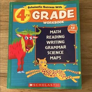 Scholastic Success with 4th Grade Workbook